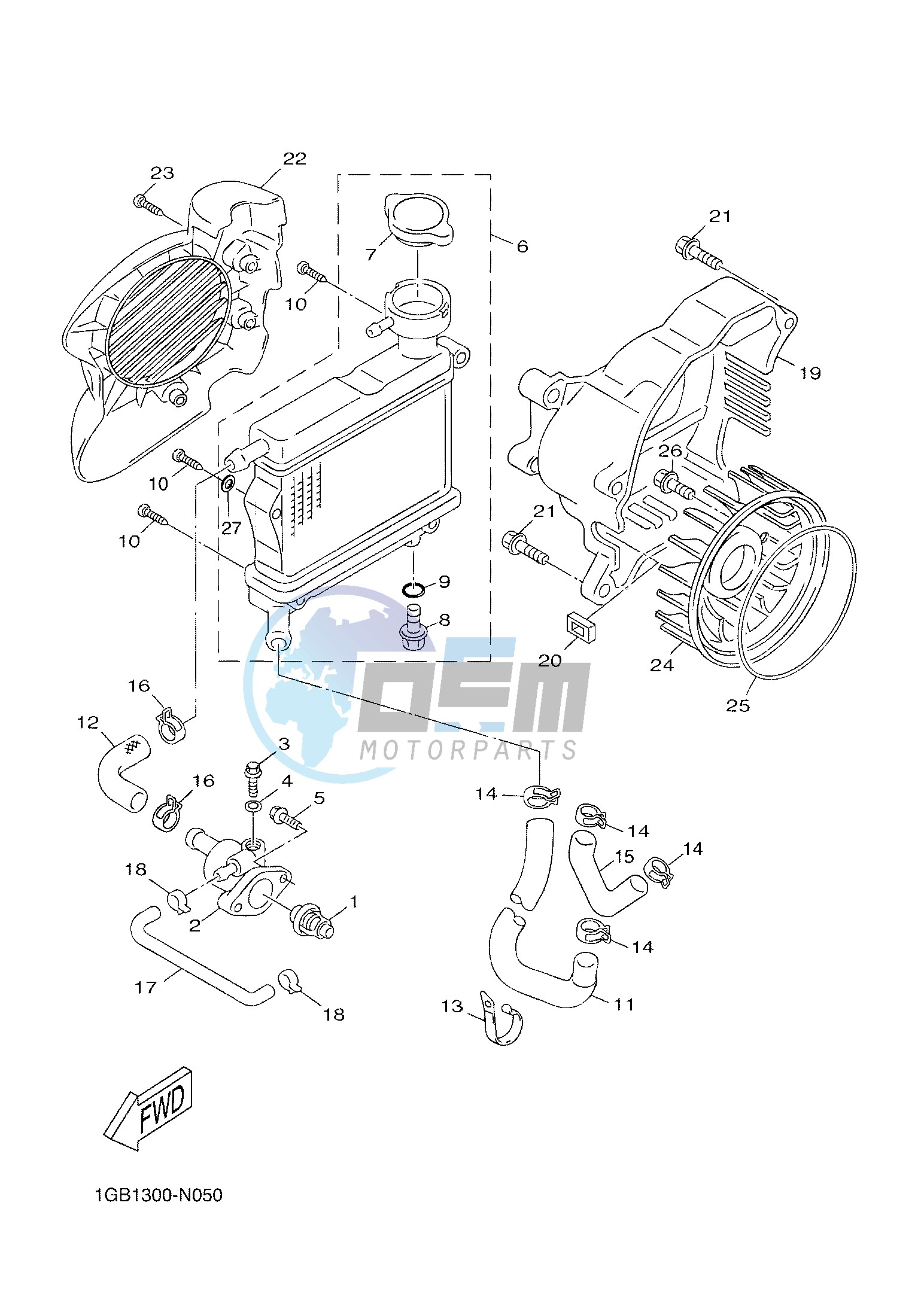 RADIATOR & HOSE