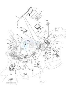 MTM850 MTM-850 XSR900 (B906) drawing ELECTRICAL 1