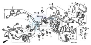 ST13009 Europe Direct - (ED / MME) drawing WIRE HARNESS (ST1300)