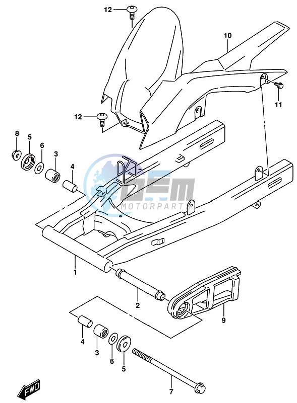 REAR SWINGINGARM