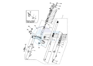 YP MAJESTY 250 drawing FRONT FORK