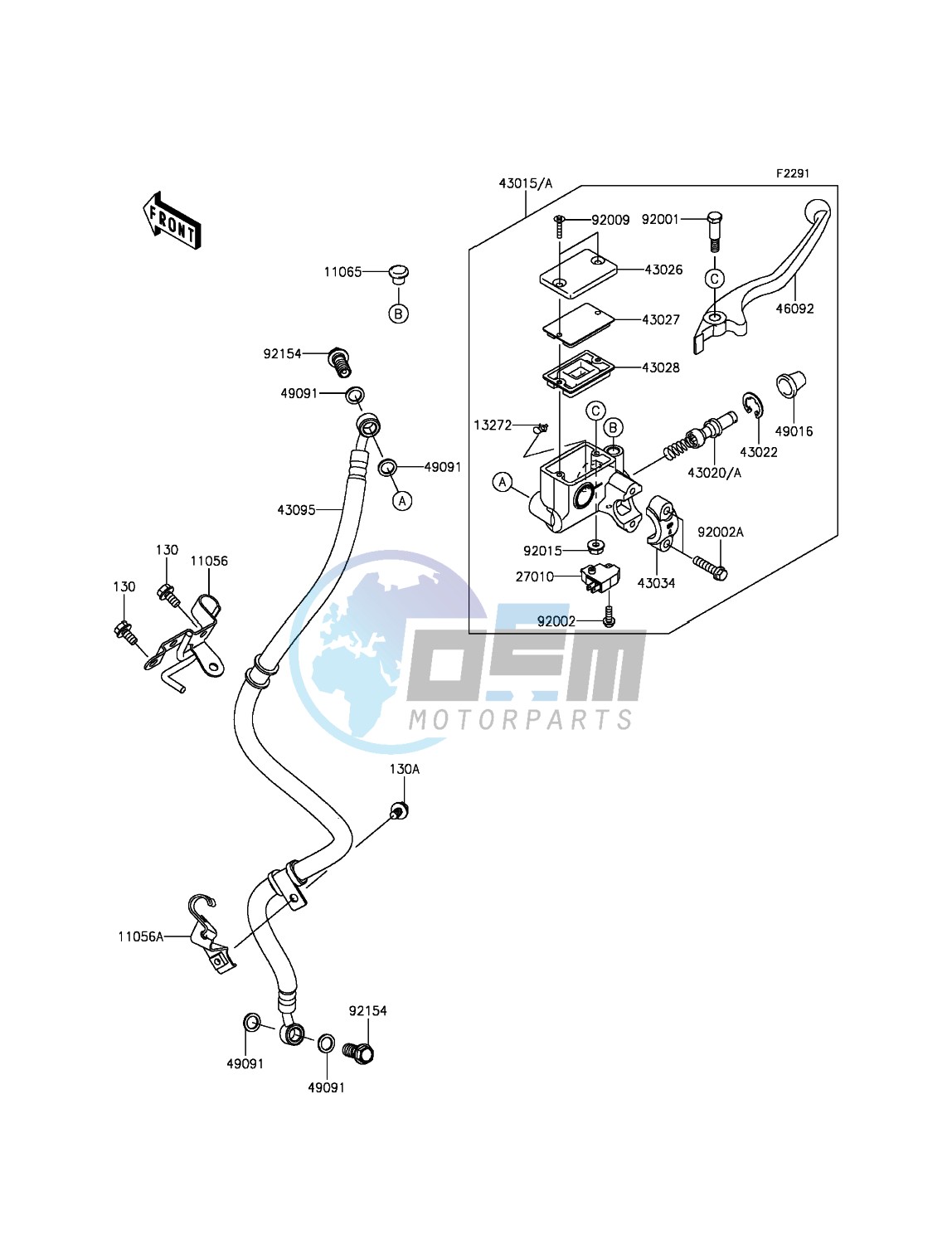 Front Master Cylinder