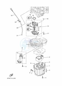 F200CETX drawing VENTILATEUR-DHUILE