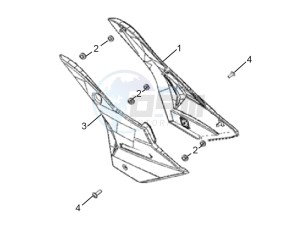 STX 150 drawing Side cover