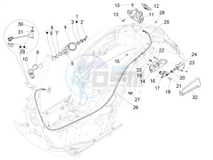 GTS 300 SUPER HPE-TECH 4T 4V IE ABS E4 (EMEA) drawing Locks