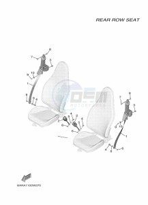 YXF850ES YX85FPSN (BARH) drawing SEAT 4