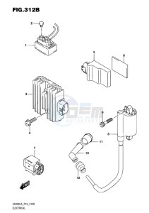 UH200 BURGMAN EU drawing ELECTRICAL