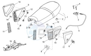 V7 Special - Stone 750 drawing Saddle-Central body