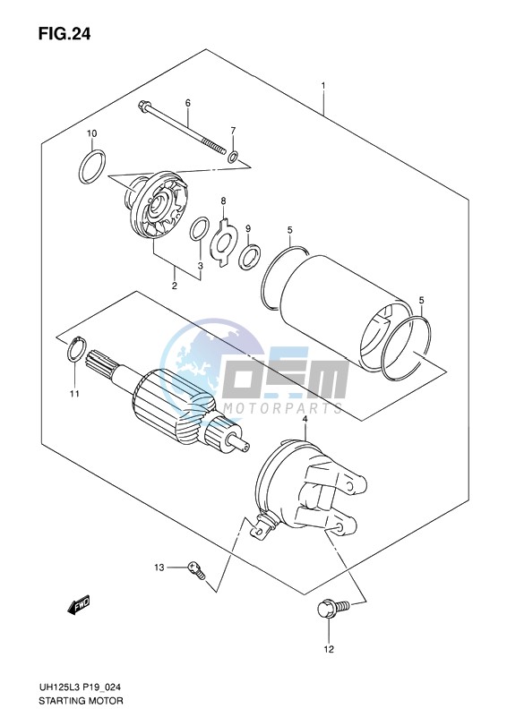 STARTING MOTOR