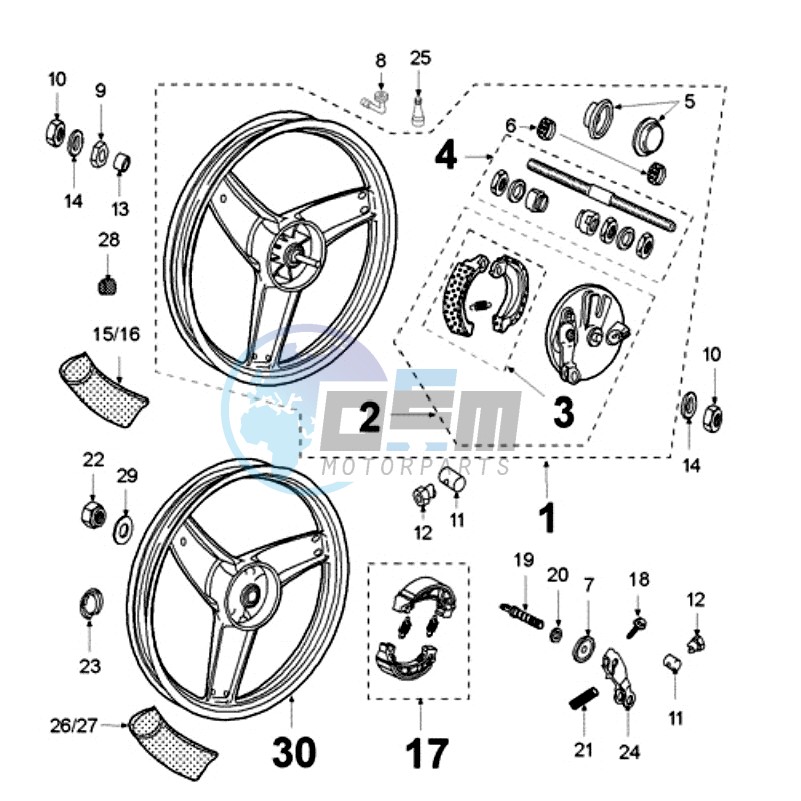 WHEELS ROUND SPRING