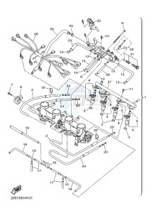 XJ6N ABS 600 XJ6-N (NAKED, ABS) (36B7 36B8) drawing INTAKE 2