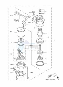 F25LEHA-2009 drawing STARTING-MOTOR