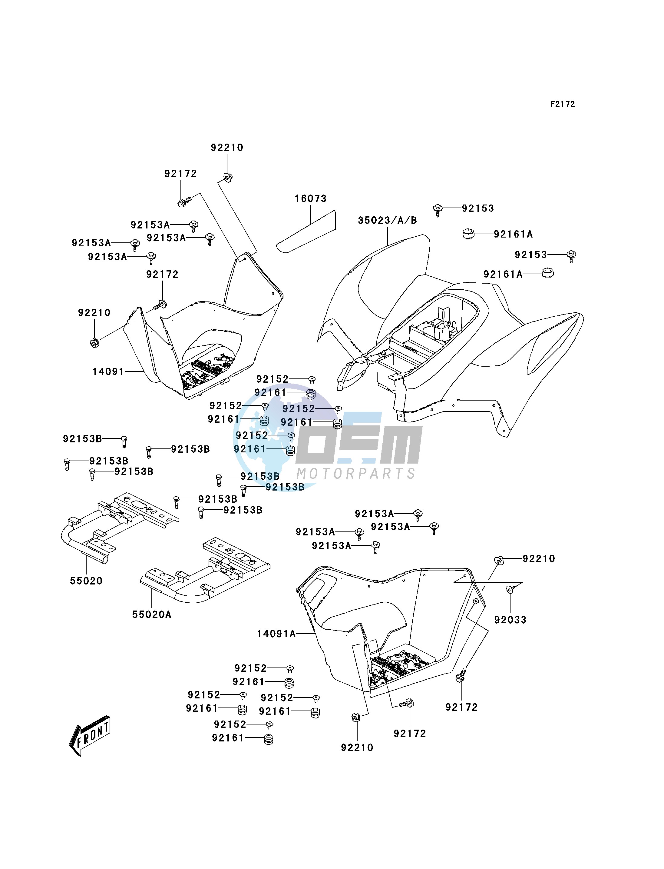 REAR FENDER-- S- -