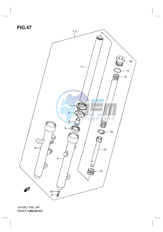 FRONT FORK DAMPER