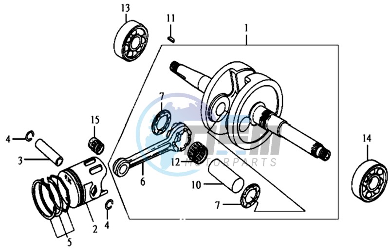 CRANKSHAFT / PISTON