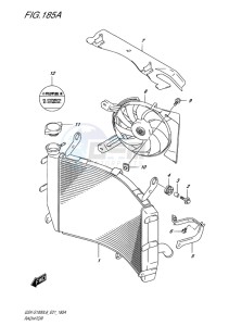 GSX-S1000 EU drawing RADIATOR