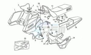 NTX 650 drawing Body