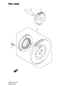 UH200 ABS BURGMAN EU drawing STARTER CLUTCH