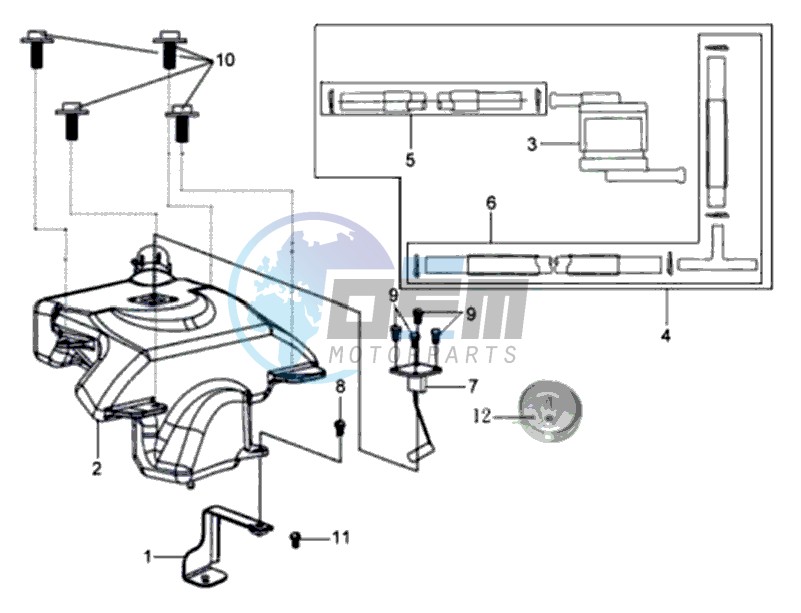 FUEL TANK - FUEL CUT