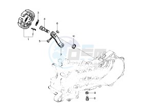 Zip 50 drawing Rear brake