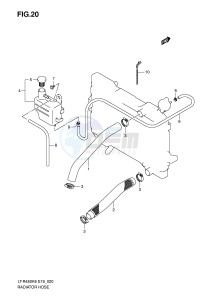 LT-R450 (E19) drawing RADIATOR HOSE