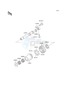 ZX 1200 A [NINJA ZX-12R] (A2) [NINJA ZX-12R] drawing BALANCER