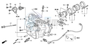 SH300R drawing CYLINDER HEAD