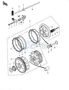 KE 175 B [KE175] (B1-B3) [KE175] drawing CLUTCH