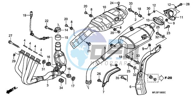 EXHAUST MUFFLER