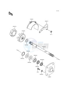 JH 750 D [XIR] (D1) [XIR] drawing DRIVE SHAFT