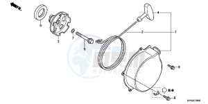 NC750SDH 2ED - (2ED) drawing TRANSMISSION (MAINSHAFT) (NC750SD)