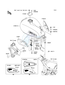 W800 EJ800ACF GB XX (EU ME A(FRICA) drawing Fuel Tank