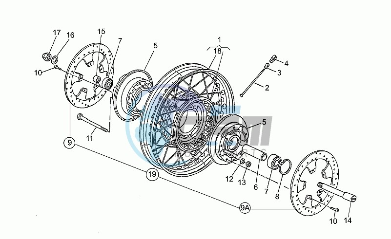 Front wh, spokes, 2nd series