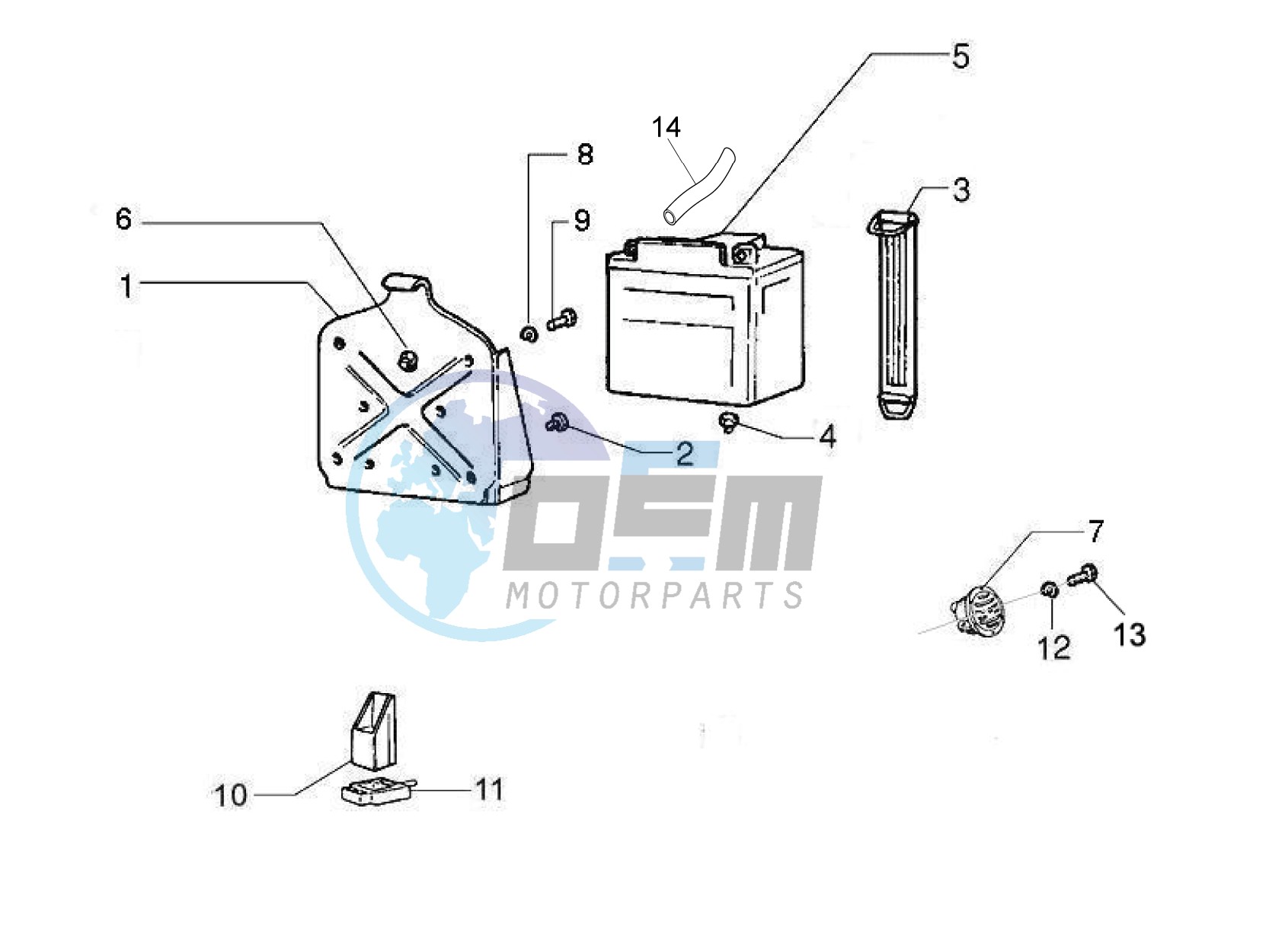 Remote control switches - Battery - Horn