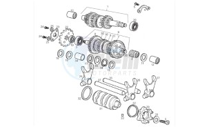 RCR_SMT Racing 50 drawing Gear box