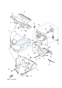 YFM700FWBD YFM70KPXG KODIAK 700 EPS (2SM3) drawing HEADLIGHT 2