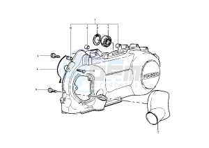 X9 EVOLUTION 125 drawing Clutch cover