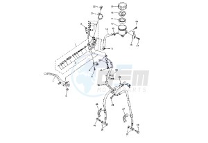 YZF R1 1000 drawing FRONT MASTER CYLINDER 1