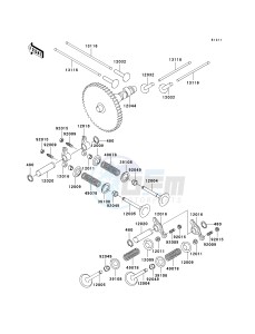 KAF 620 G [MULE 3000] (G6F-G8F) G7F drawing VALVE-- S- -_CAMSHAFT-- S- -