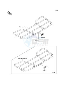 KVF750_4X4 KVF750DBF EU GB drawing Reflectors(EU,UK)