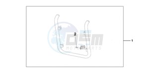 VT750CA9 Australia - (U / MME ST) drawing CHROME RADIATOR