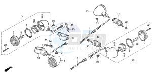 VF750CD drawing WINKER