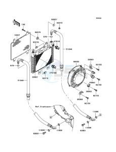 KVF360_4X4 KVF360-A3 EU GB drawing Oil Cooler