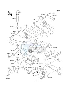 ZX 1200 C [NINJA ZZR 1200] (C1-C4) [NINJA ZZR 1200] drawing IGNITION SYSTEM