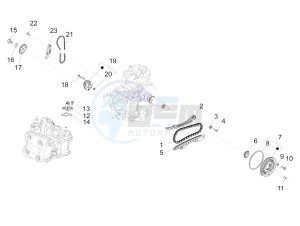 BV 350 4T 4V ie E3 ABS (USA) Usa drawing Oil pump