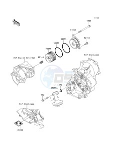 KX 450 E (KX450F MONSTER ENERGY) (E9FA) E9FA drawing OIL FILTER