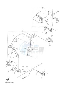 XVS950A (26P6) drawing SEAT