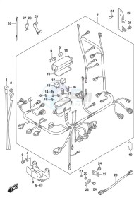 DF 150 drawing Harness (Model: TG/ZG)