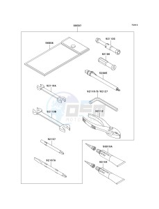 ZG 1000 A [CONCOURS] (A20) A20 drawing OWNERS TOOLS