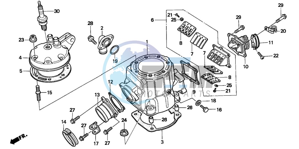 CYLINDER HEAD/CYLINDER